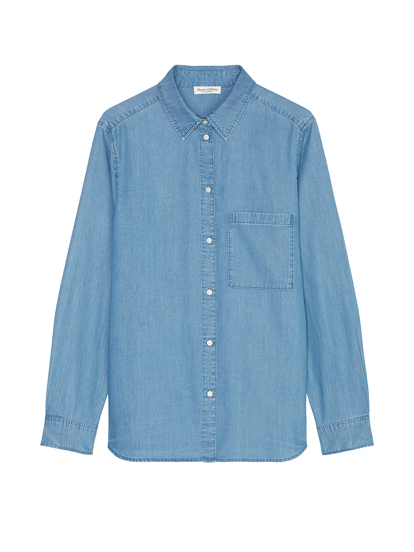 MARC O'POLO | Jeansbluse | 